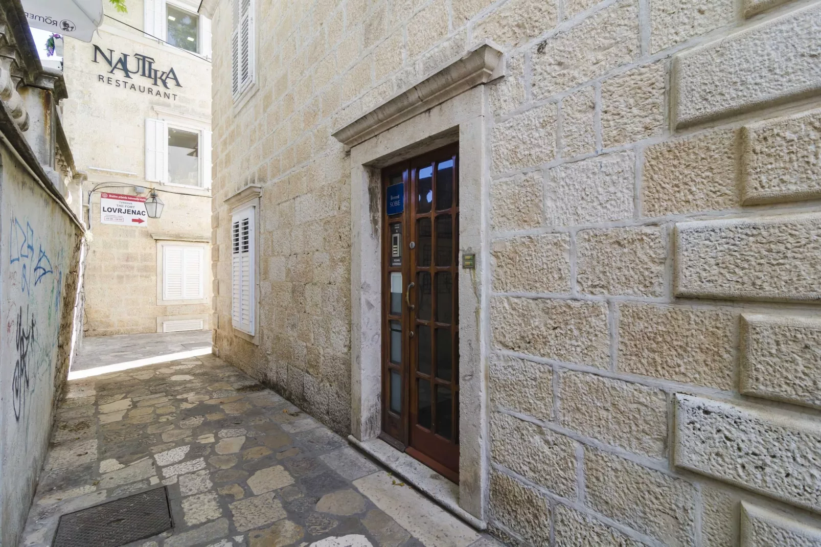 Rooms Lovrijenac -Twin or Double Room (2)-Im Freien