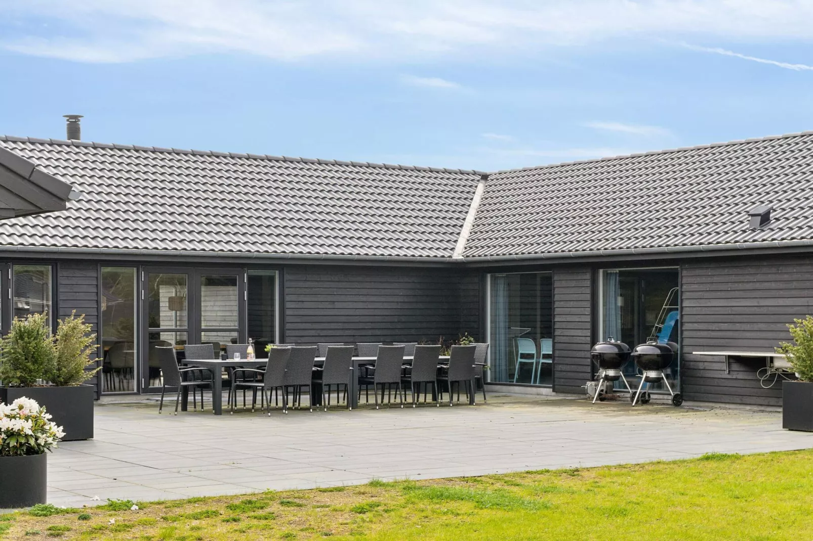 5 etoiles maison de vacances a Nørre Nebel-Extérieur