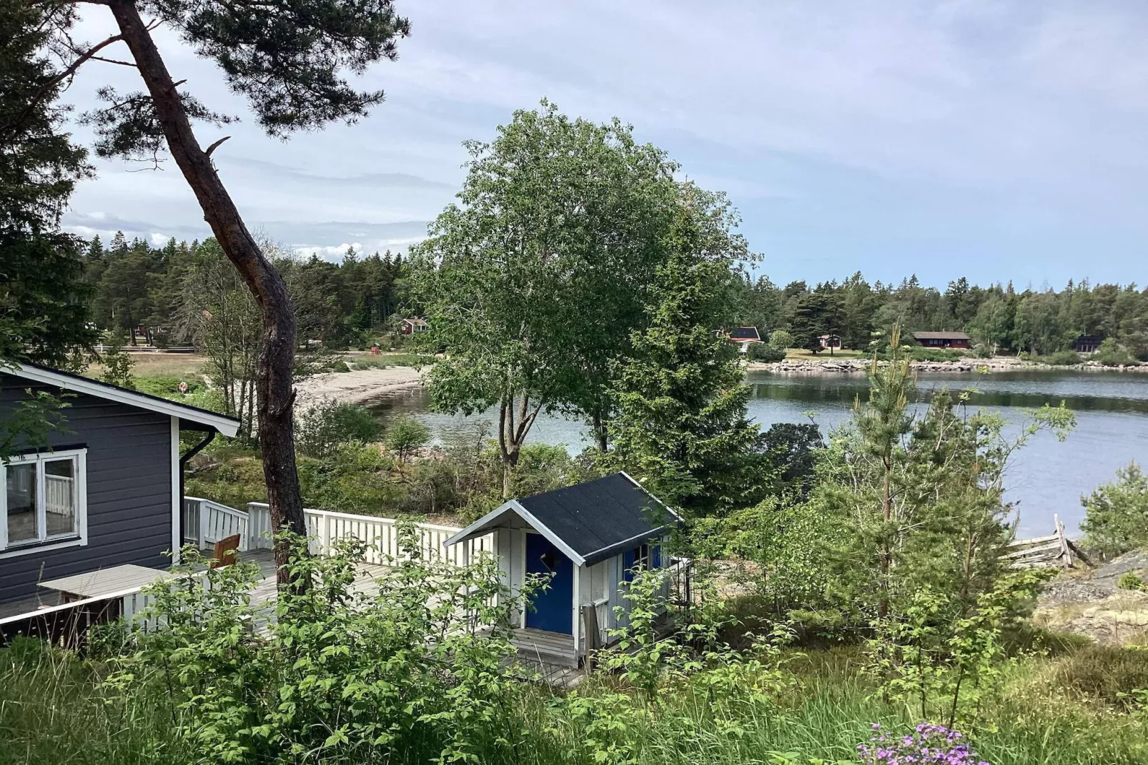 5 Sterne Ferienhaus in VÄDDÖ-Im Freien