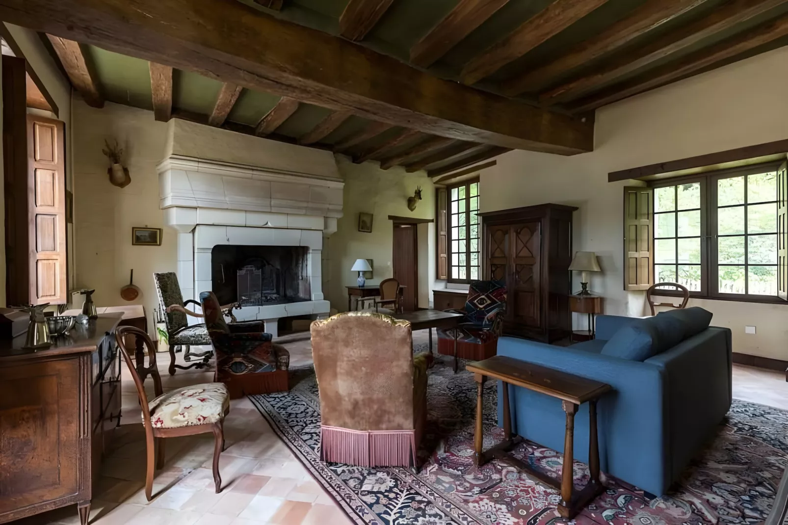 Domaine de l'Aubonnière - 14p - Rêve au Mans-Living room