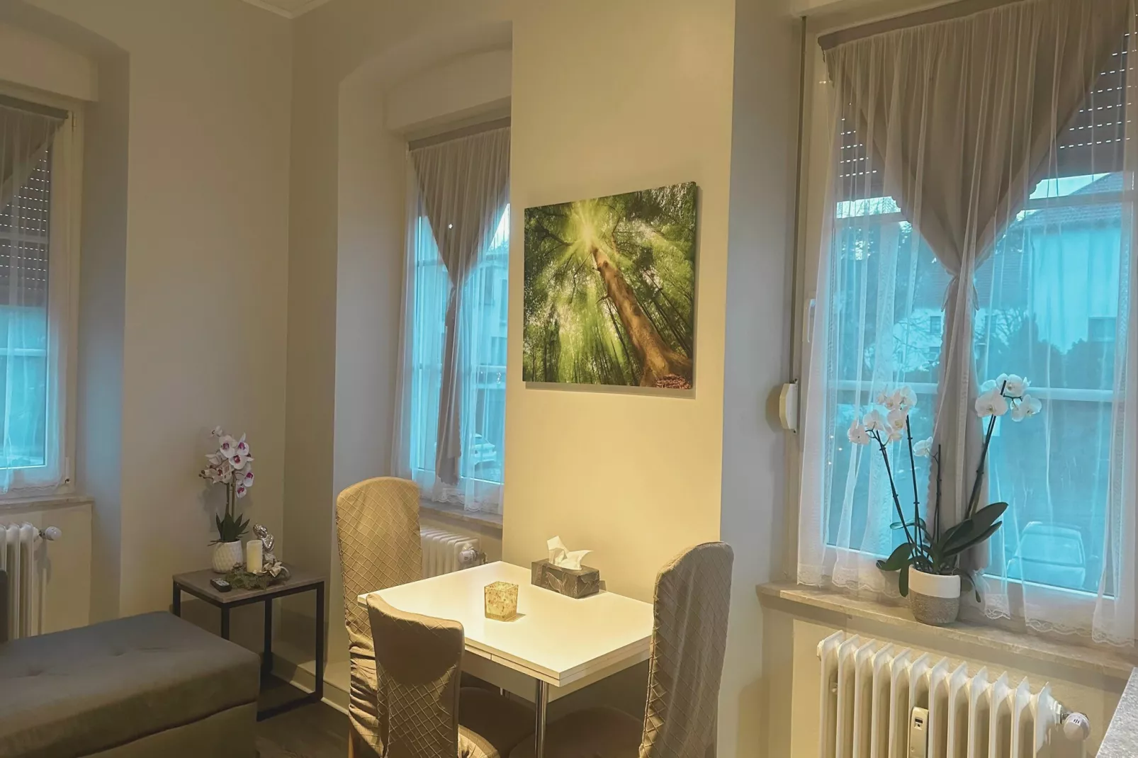 PH2 Apartment mit 2 Schlafzimmern Pellinger-Hof-Dining room