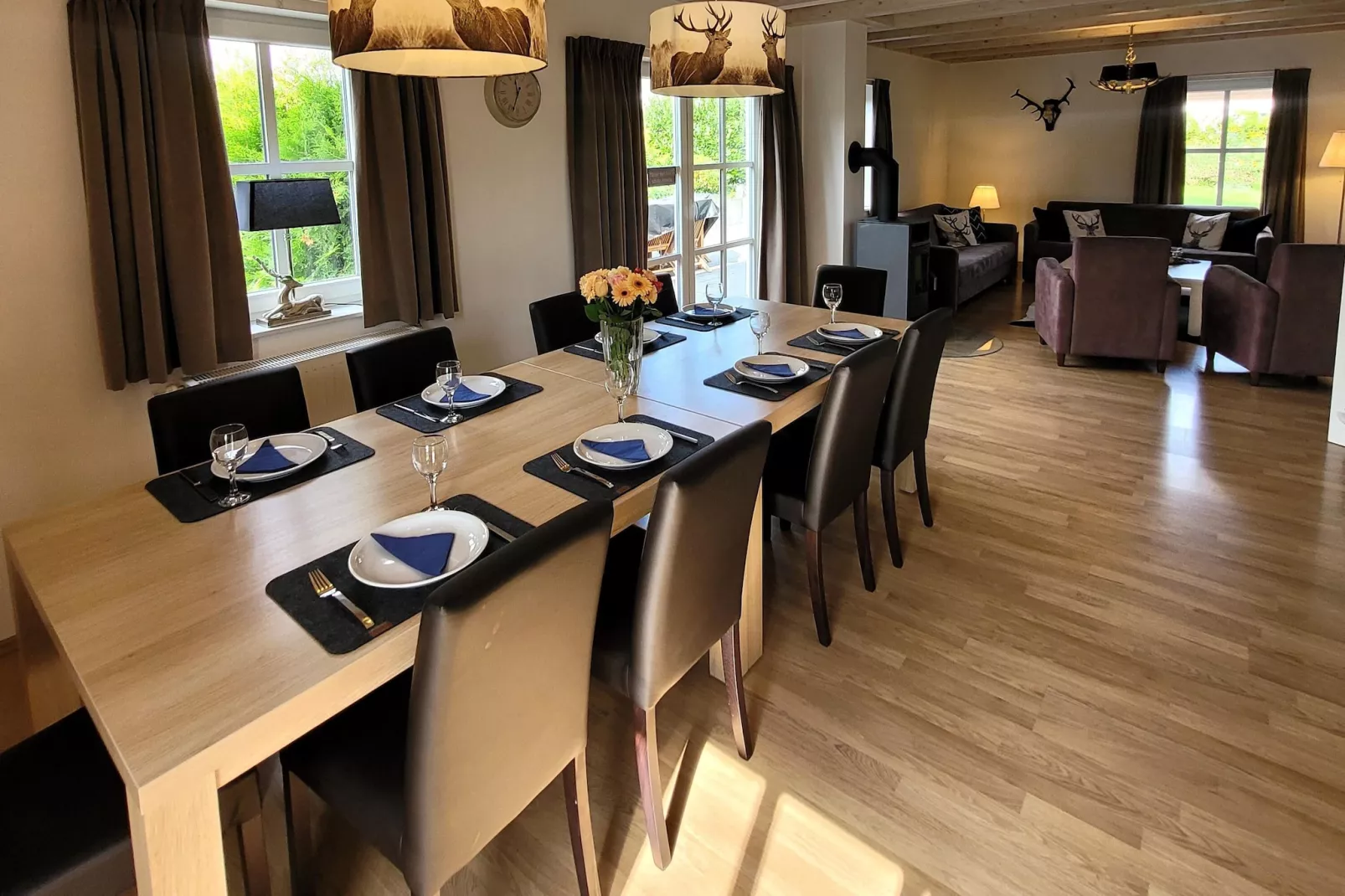 4 SZ/ 8P  - Winterberg Chalet 21096-Dining room