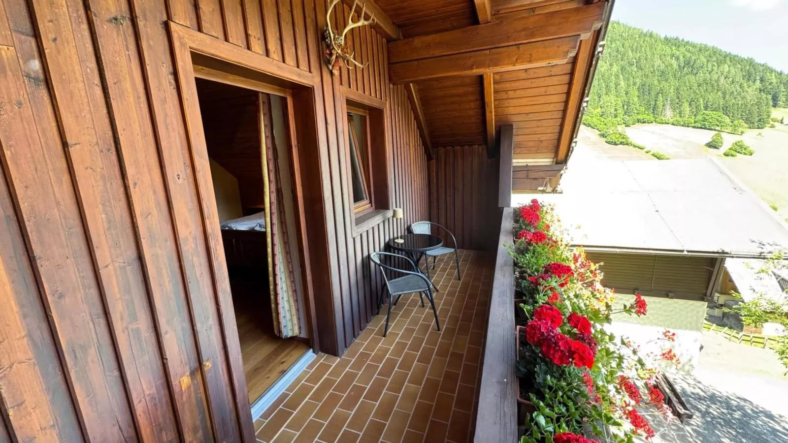 Landhaus Finkenhof-Terrasse/Balkon