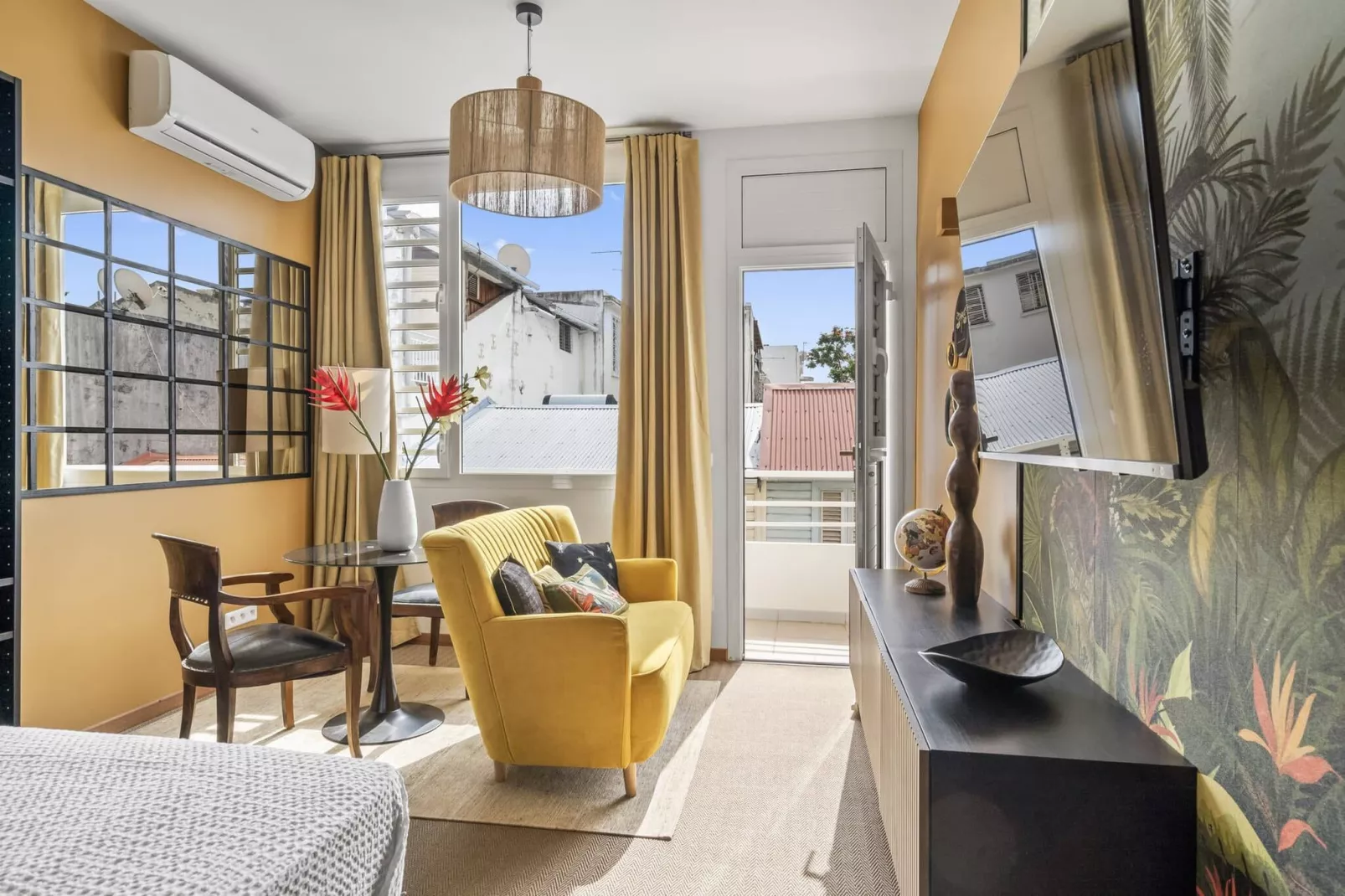 Studios Bohème et Tropical-Wohnzimmer