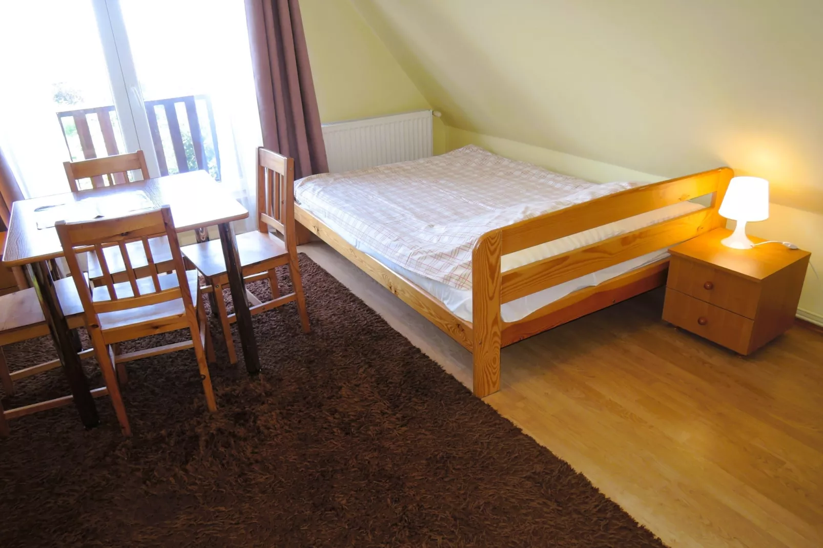 Studio 4 osobowe nr 3 na pierwszym piętrze-Bedroom