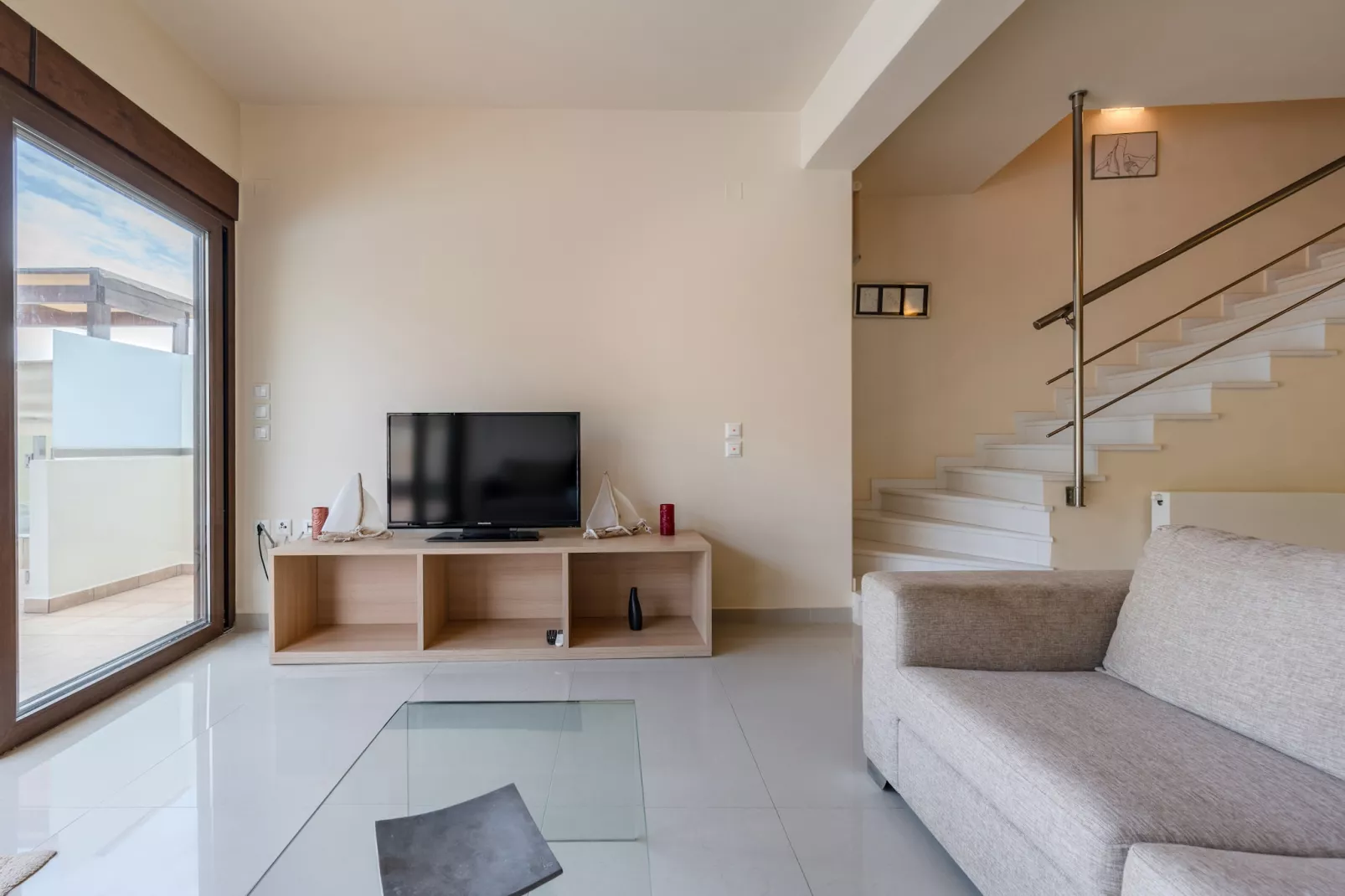 Villa Nikos-Wohnzimmer