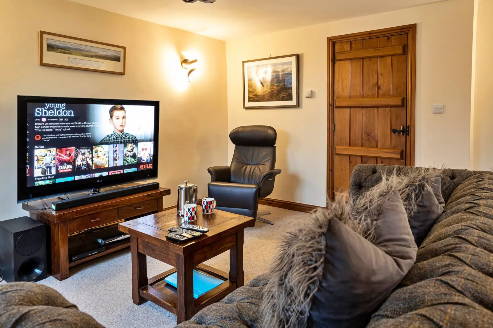 Bretherdale Hall-Living room