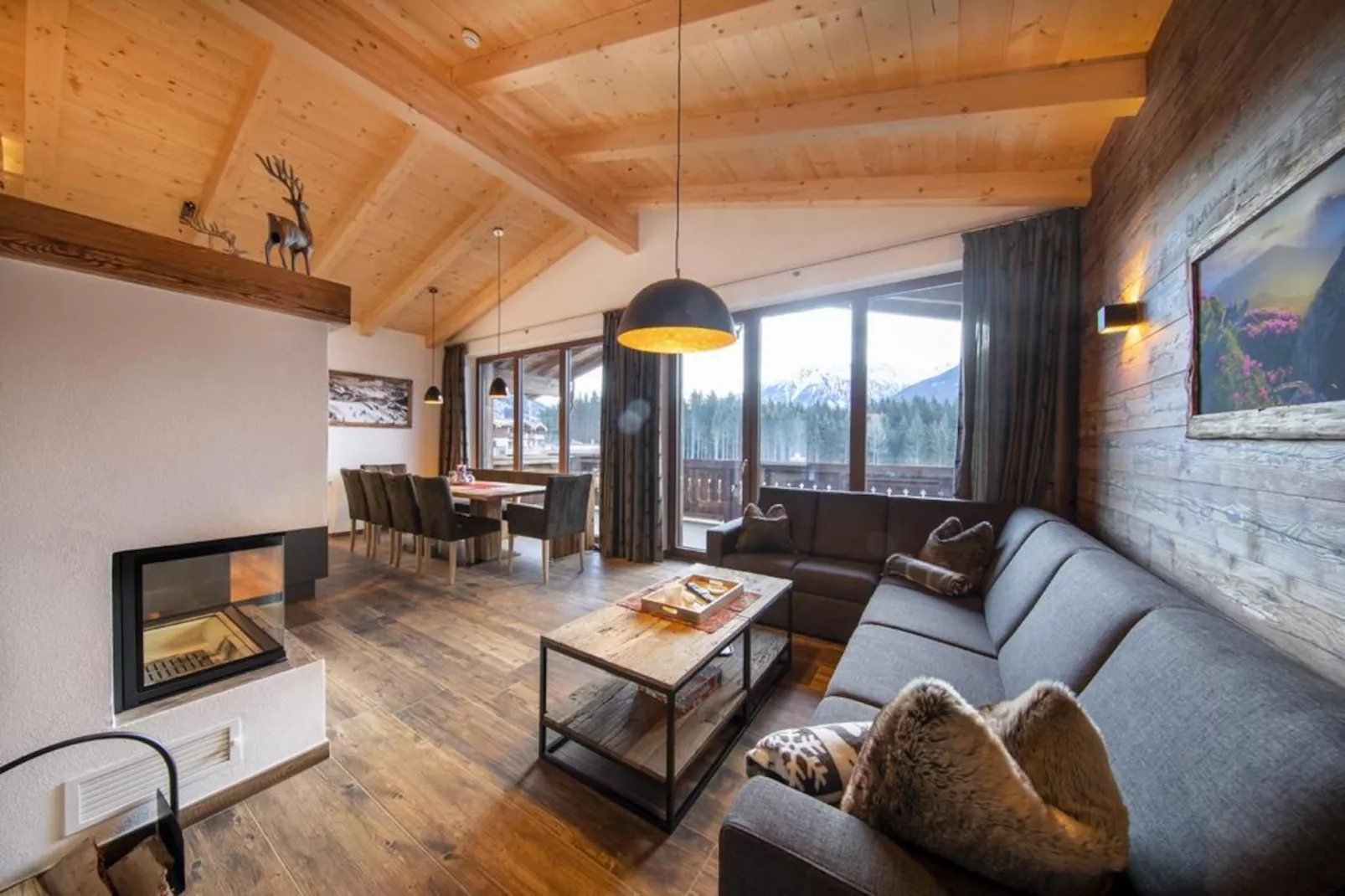 Nationalpark Chalet Käferfeldeck-Salon