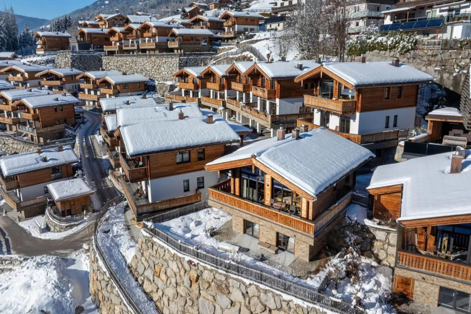 Nationalpark Chalet Achkogel-Extérieur hiver