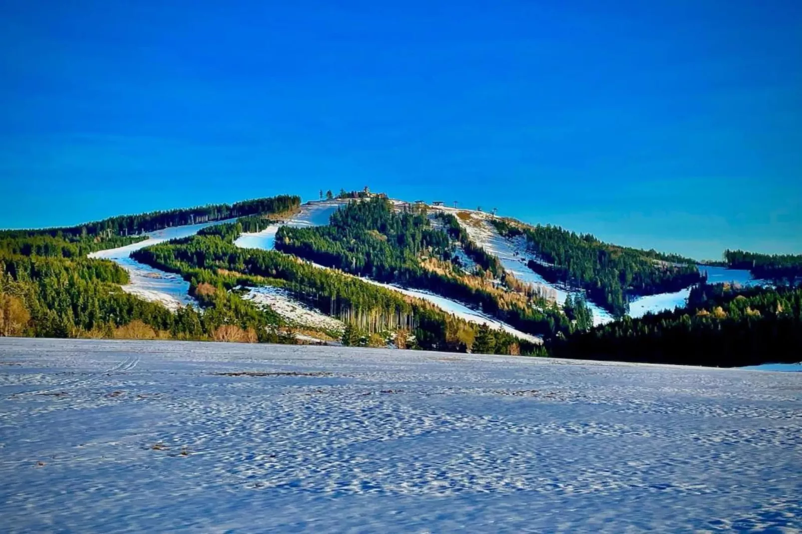 Abertamy-Area within 5km in winter