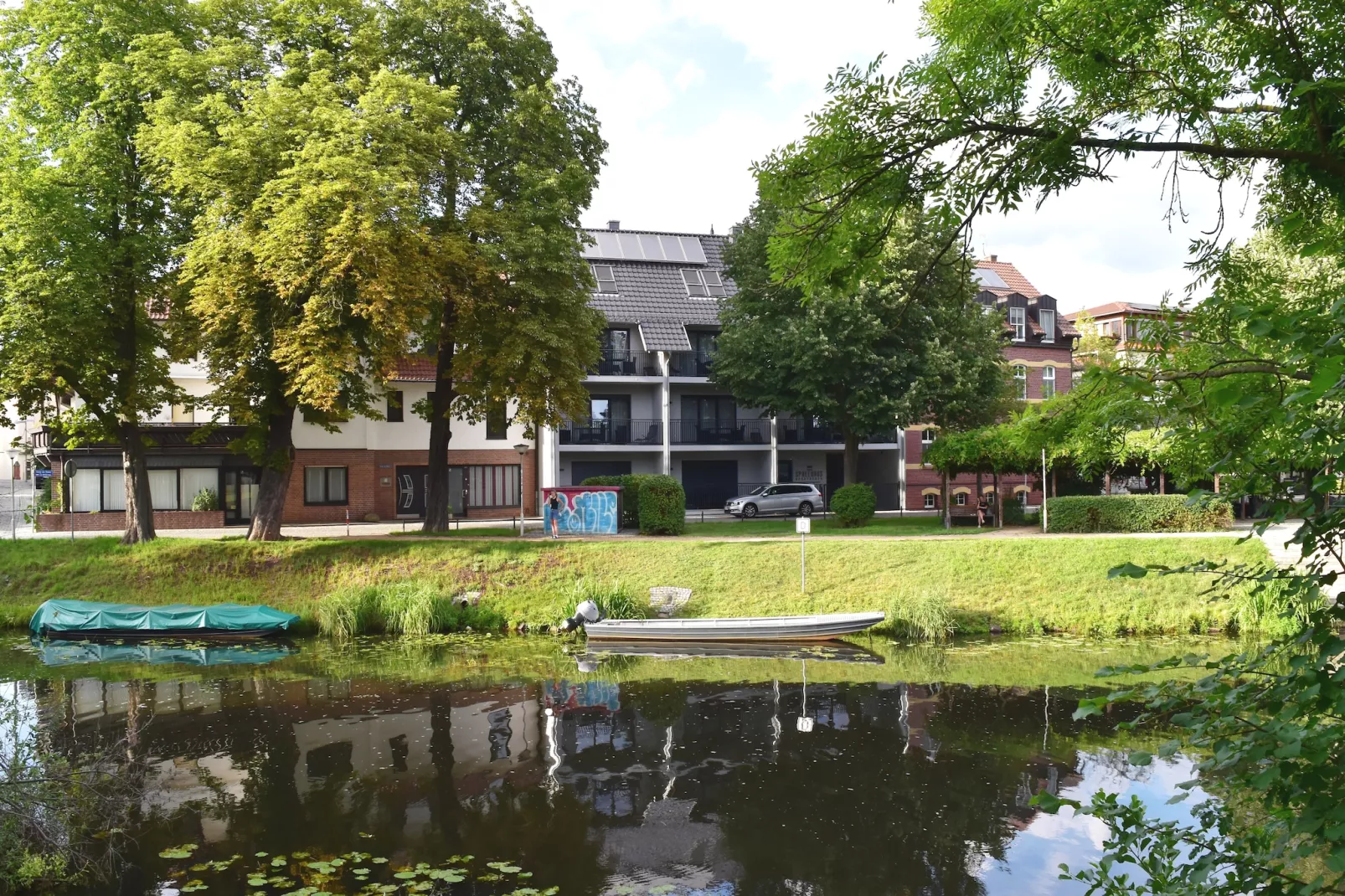 Apartment 60 qm mit Spreeblick-Exterior in summer