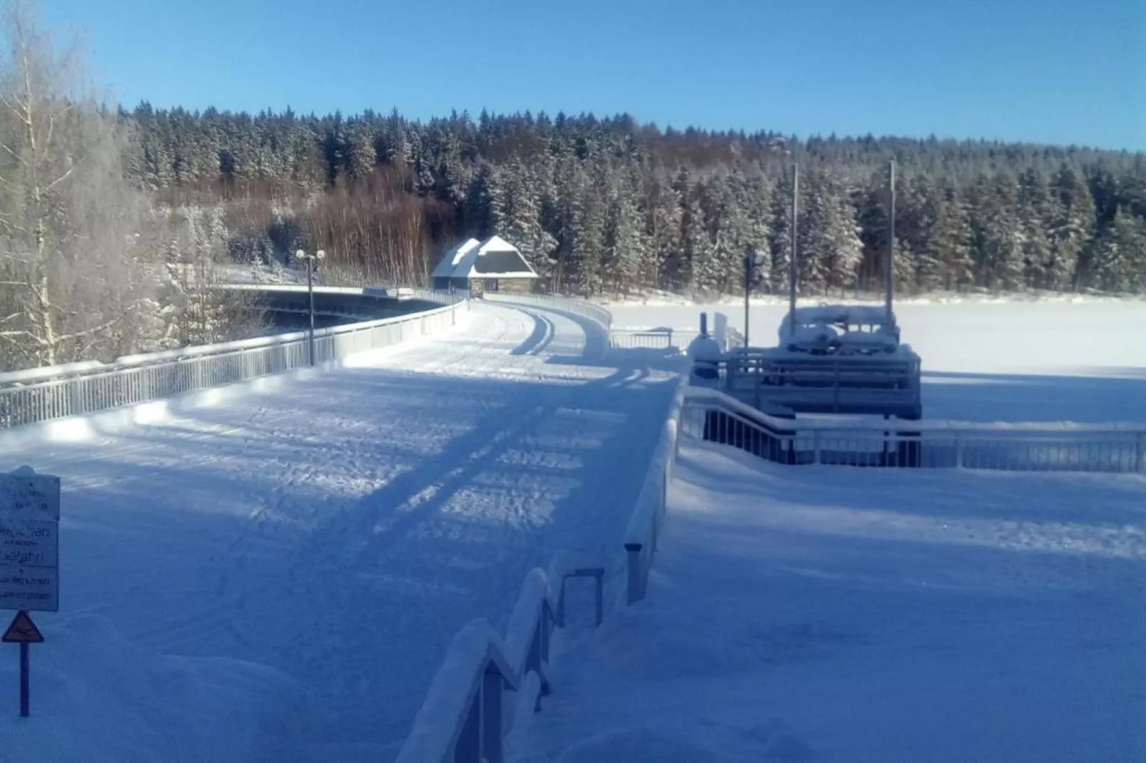 Vogtland-Area within 20km in winter