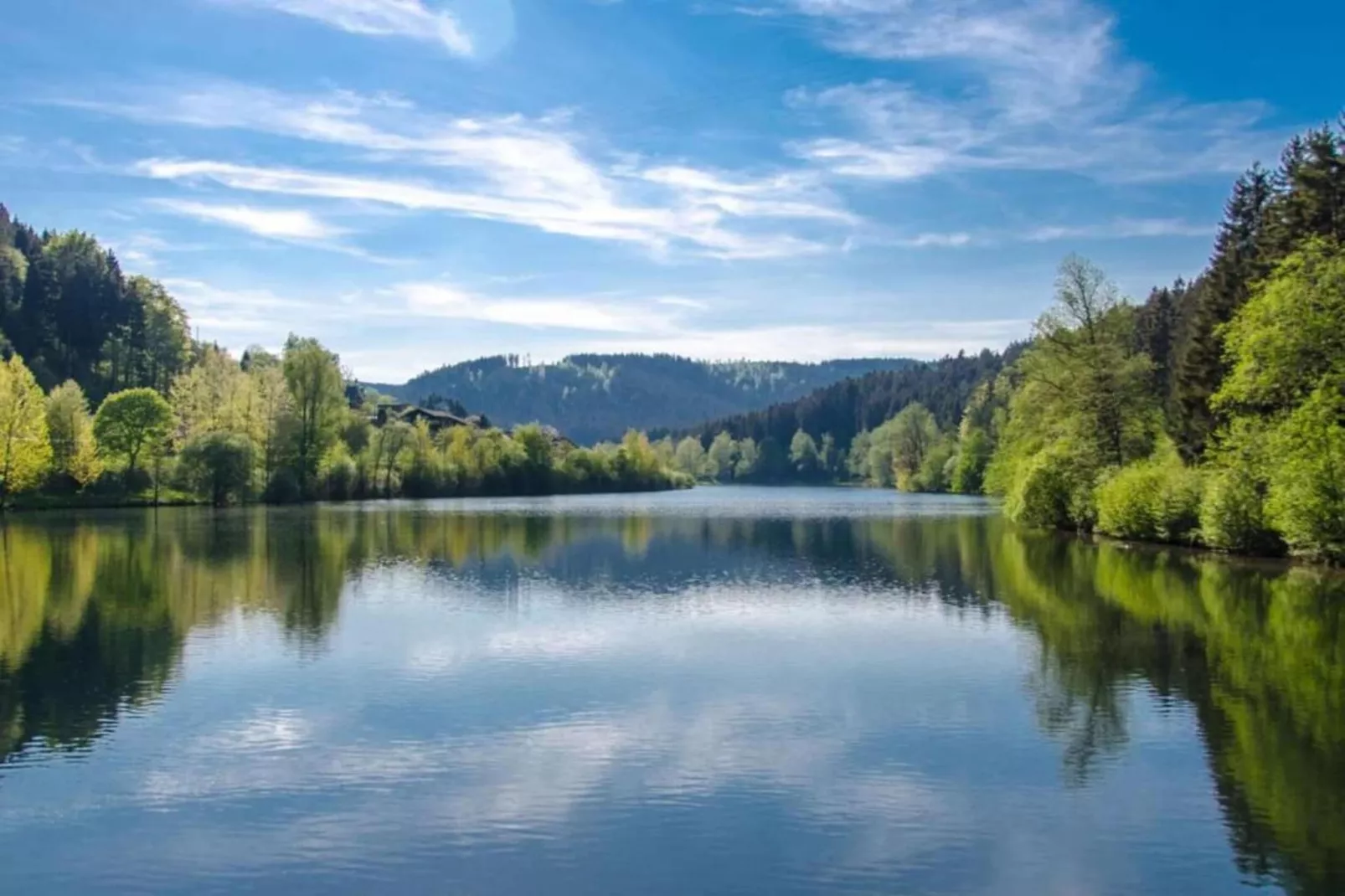 Park Blick-Gebiete Sommer 20 km