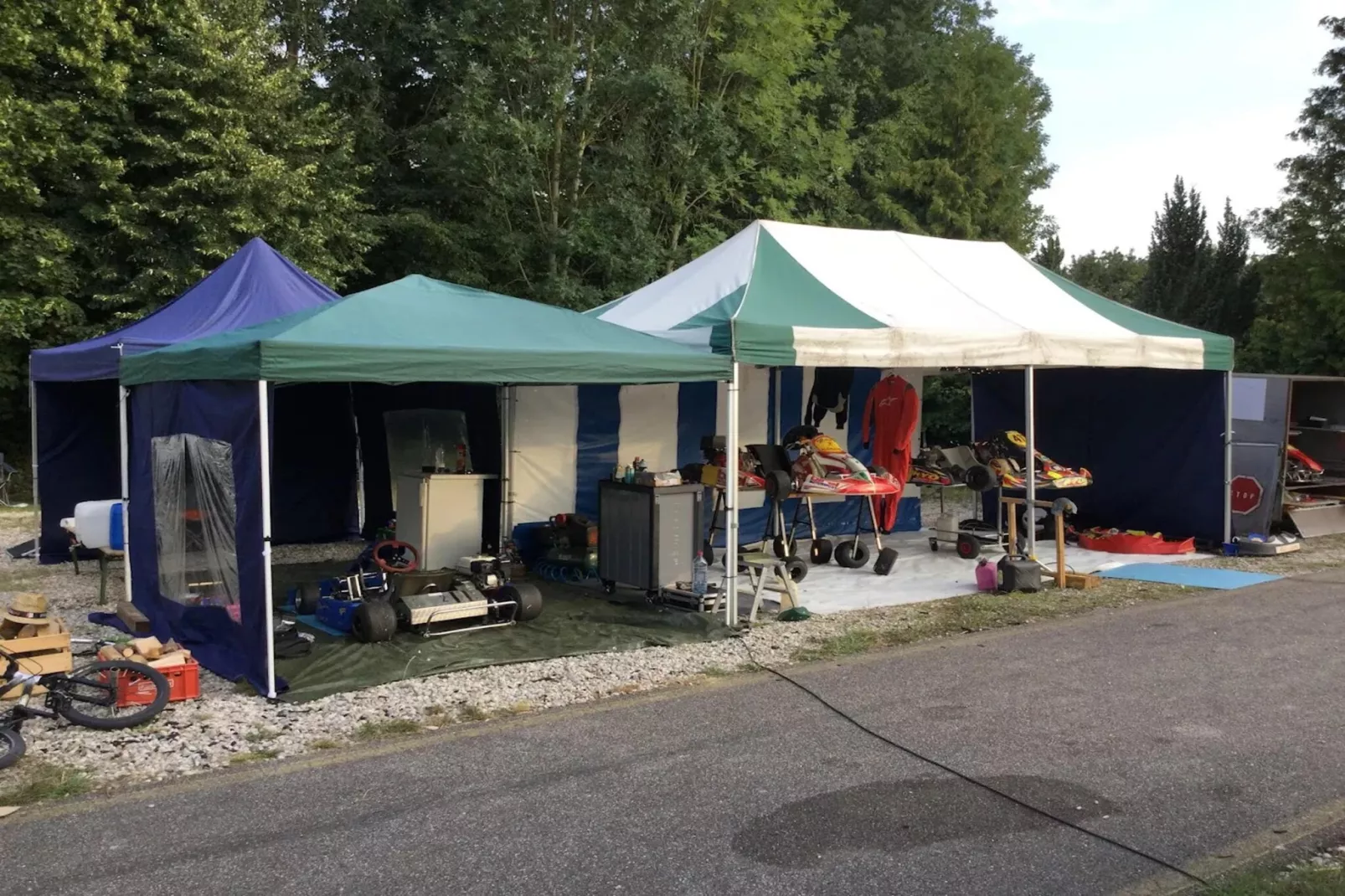 Am Ferienhof-Gebiete Sommer 20 km