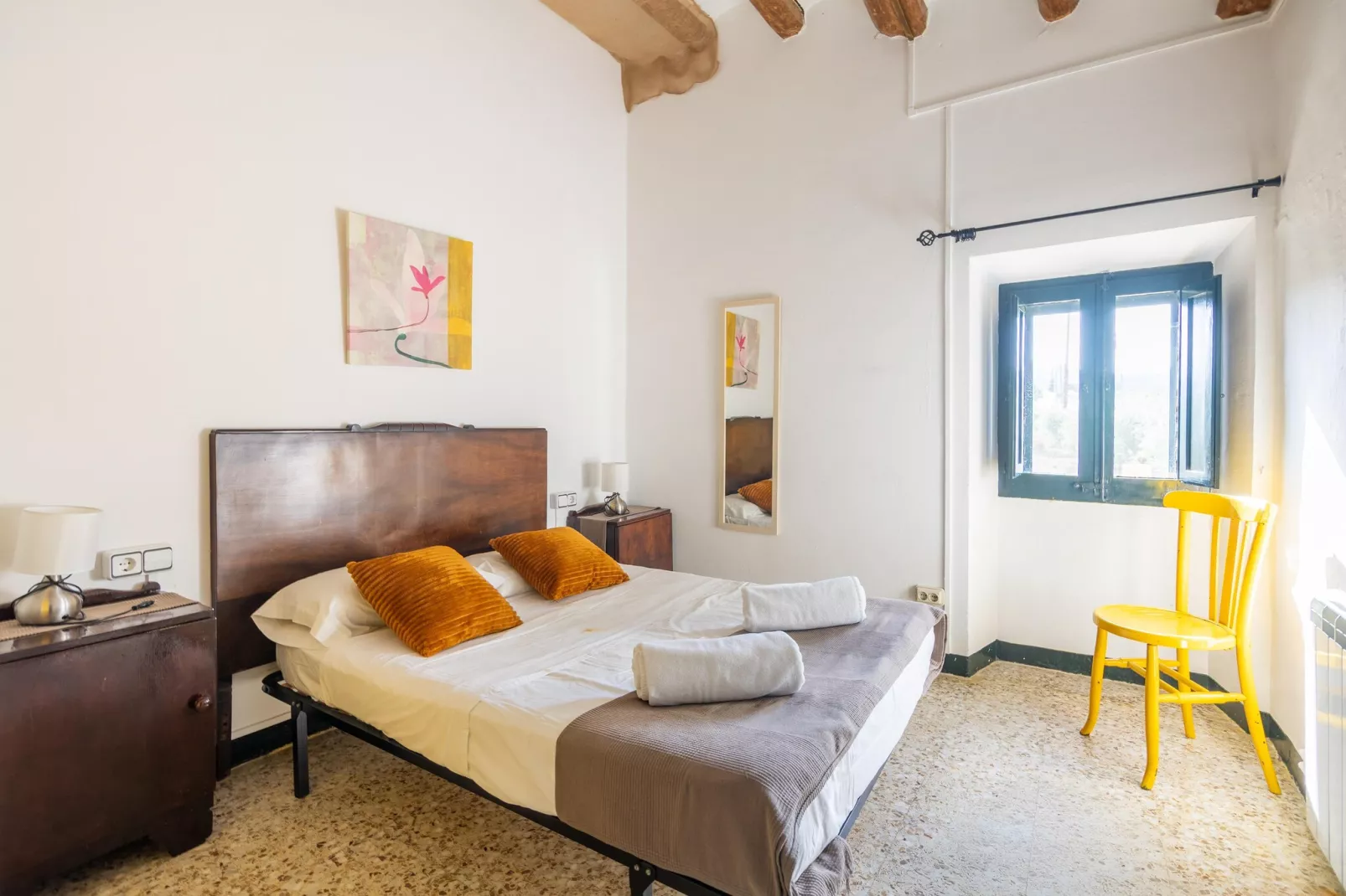 Can Teulera-Schlafzimmer