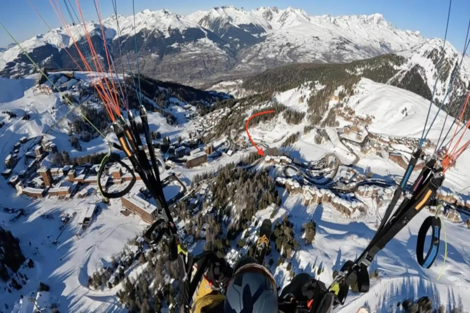 Résidence Prestige Front de Neige 4-Area within 20km in winter