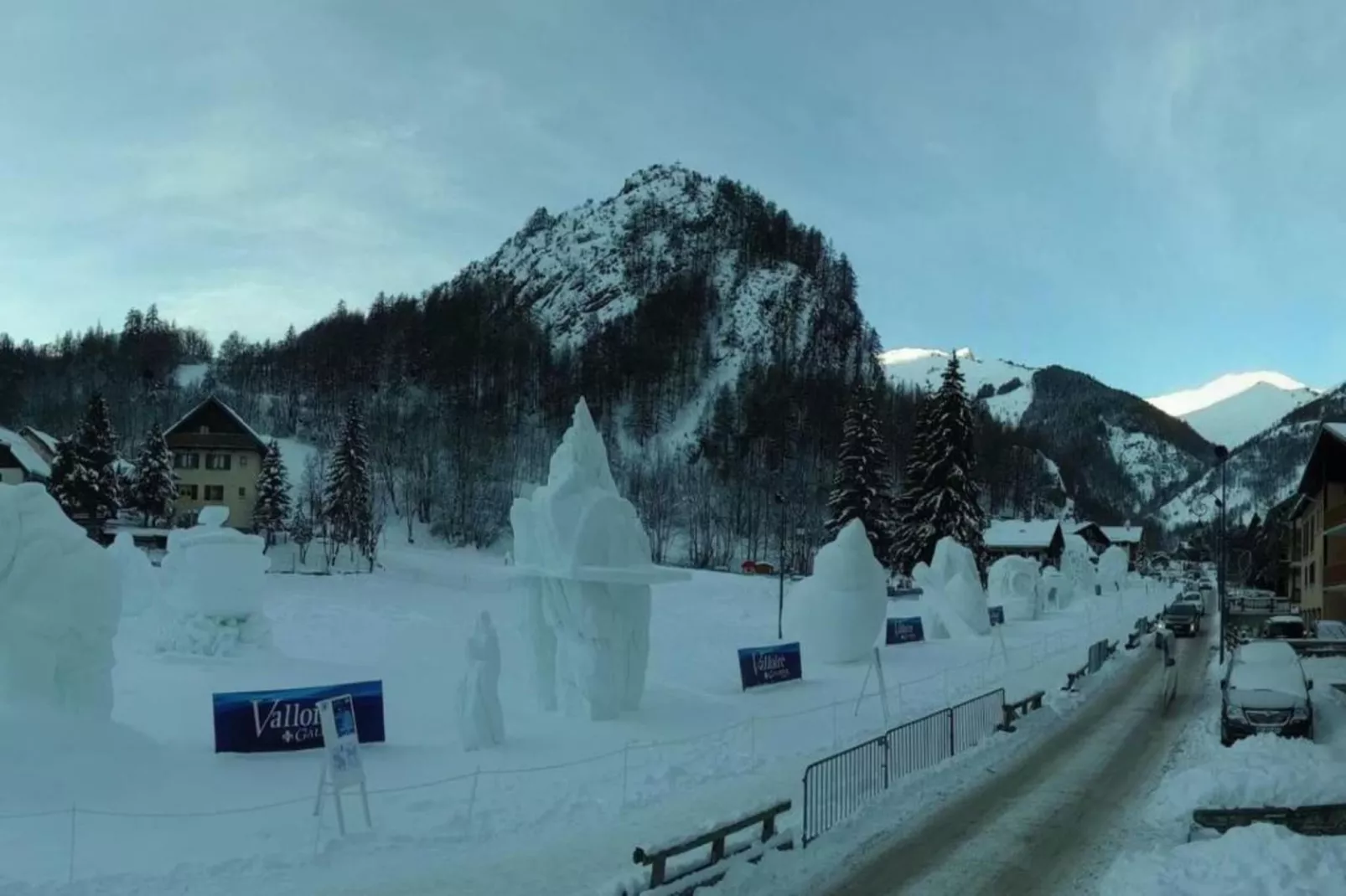 Les Lions Blancs-Gebiet Winter 20 km