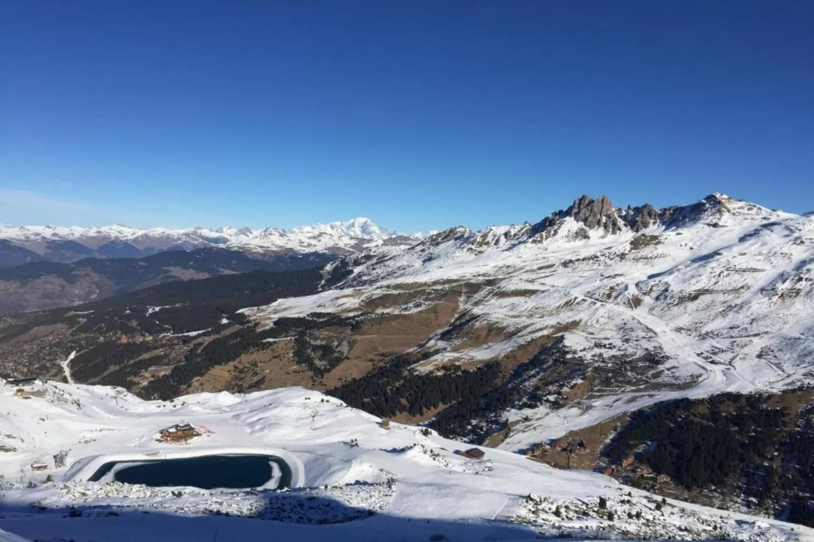 Résidence Le Hameau du Mottaret 3-Gebiet Winter 20 km