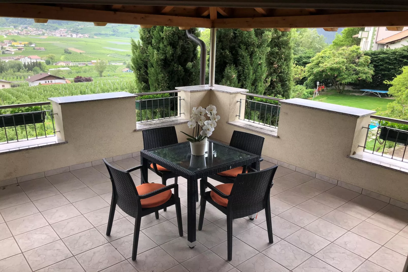 Residence Lahnhof - Dachwohnung-Terrasse / balcon