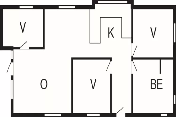 7 person holiday home in Ansager-By Traum-Floor plan