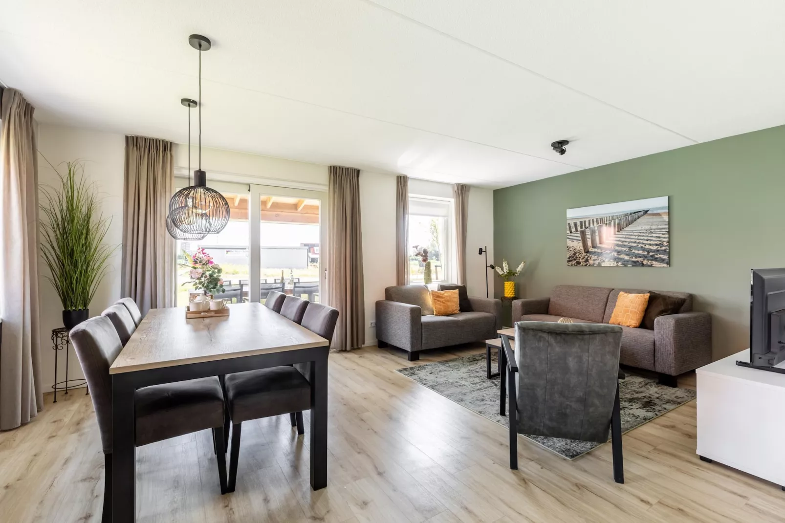 De Pluvier Huis Nr 38-Wohnzimmer