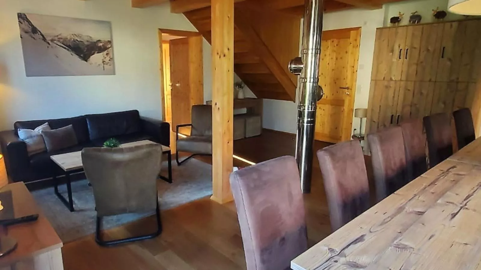 Mur-Chalet St Michael-Living room