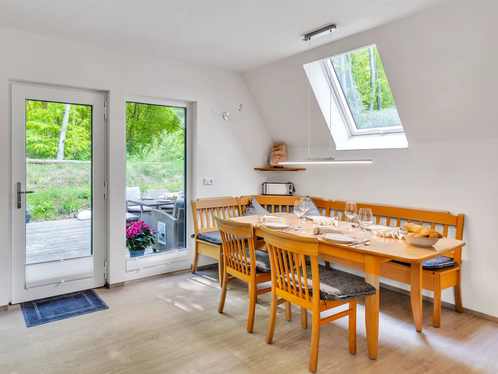 Ferienhaus Bude 92-Drinnen