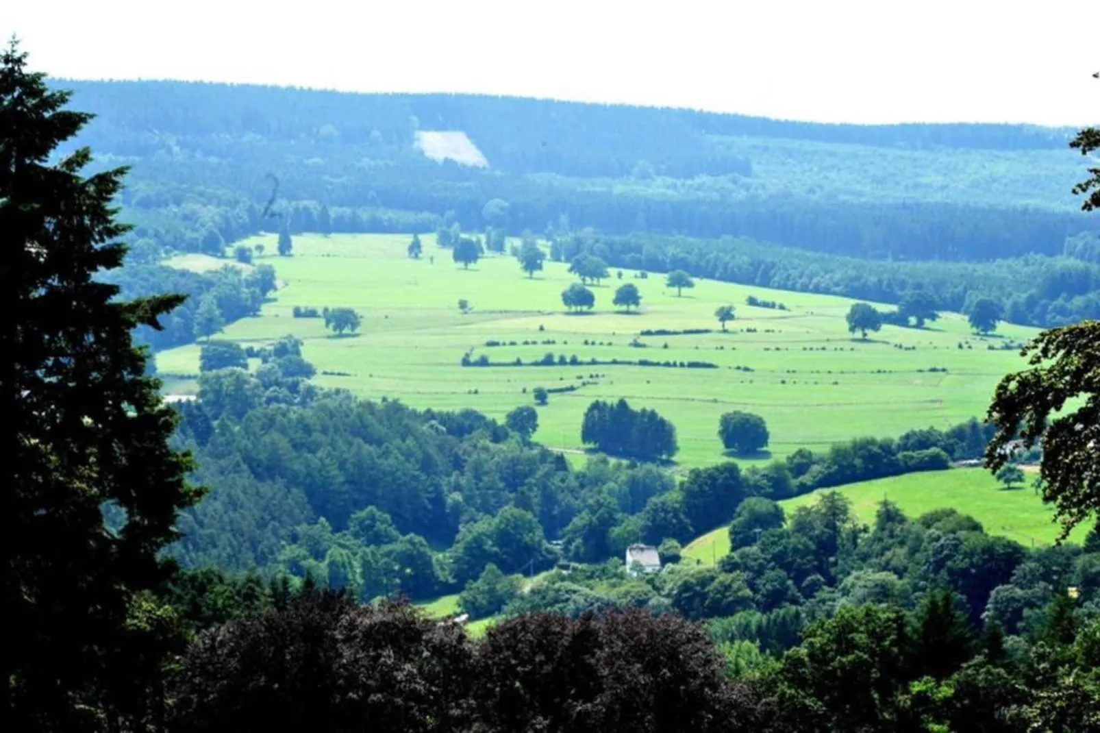 Le Vieux Chene-Gebiete Sommer 20 km