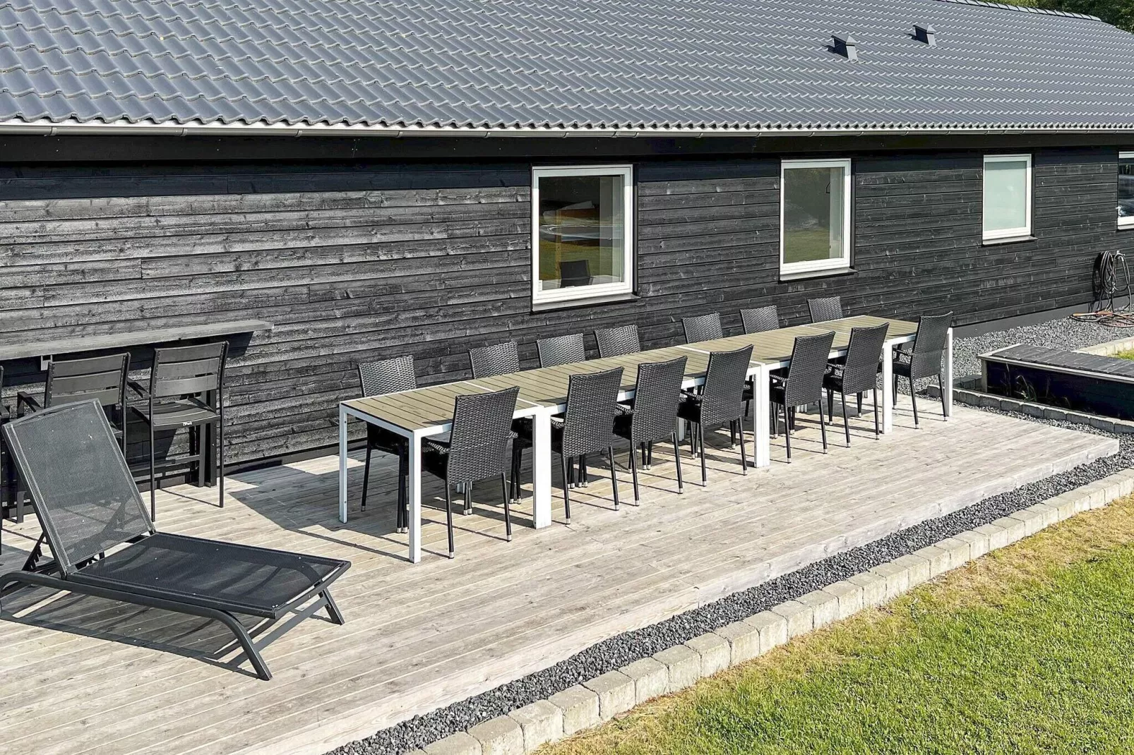14 Personen Ferienhaus in Glesborg-Aussicht