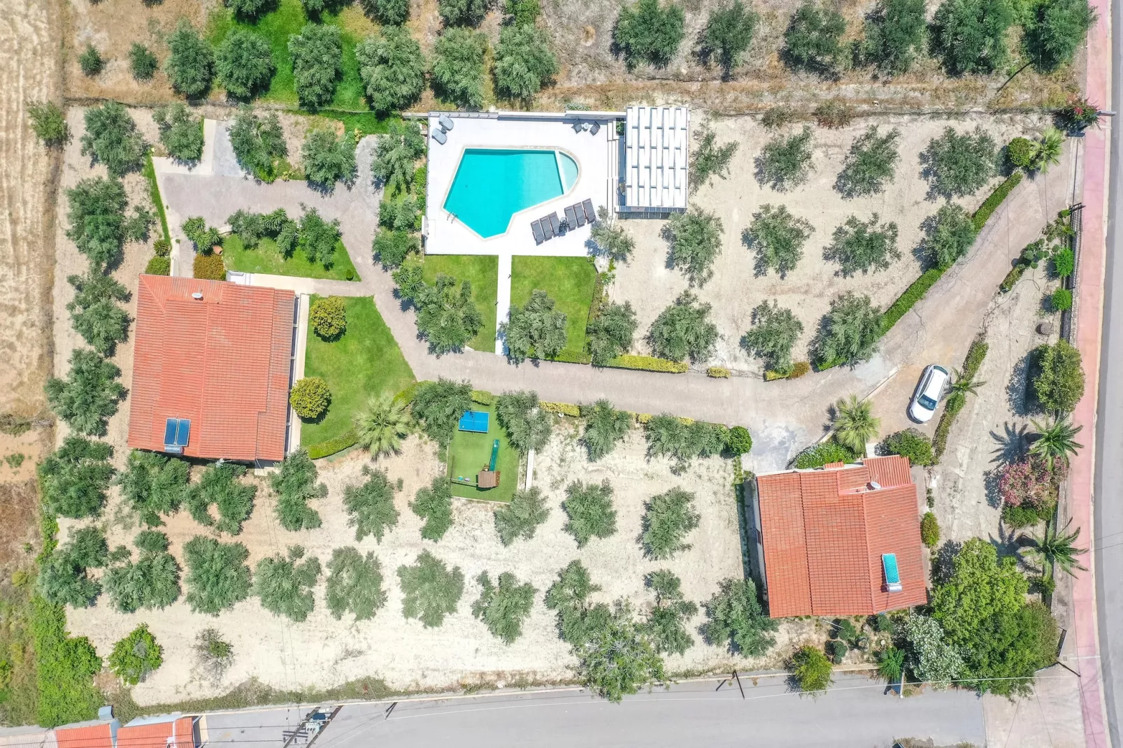 Villa Eleni en Manolis-Areas within 1km in summer