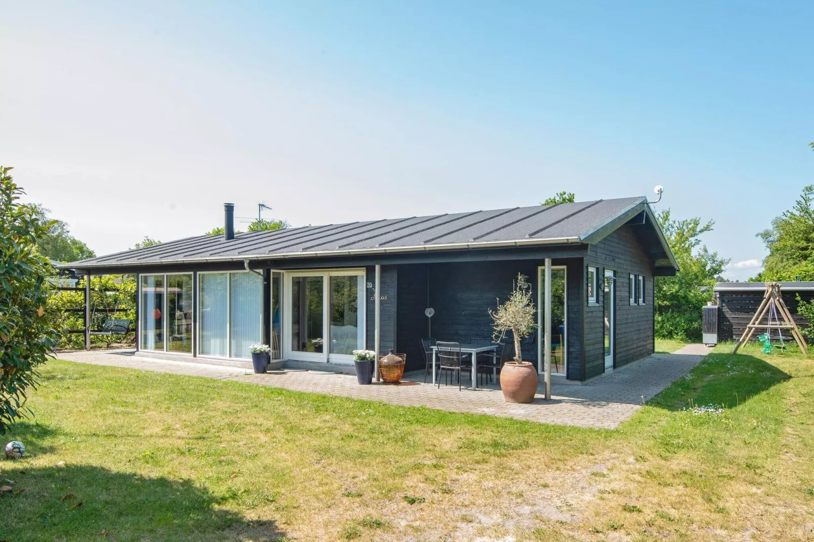 8 Personen Ferienhaus in Glesborg-Aussicht