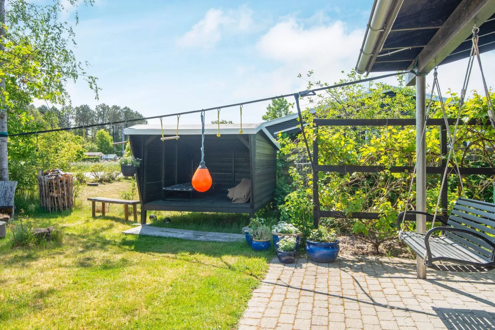 8 Personen Ferienhaus in Glesborg-Aussicht