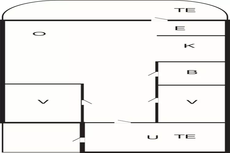 Maison de vacances pour 4 a Thisted-By Traum-Plan d'étage