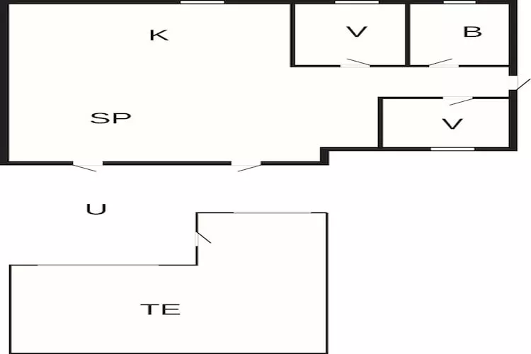 Maison de vacances pour 6 a Hadsund-By Traum-Plan