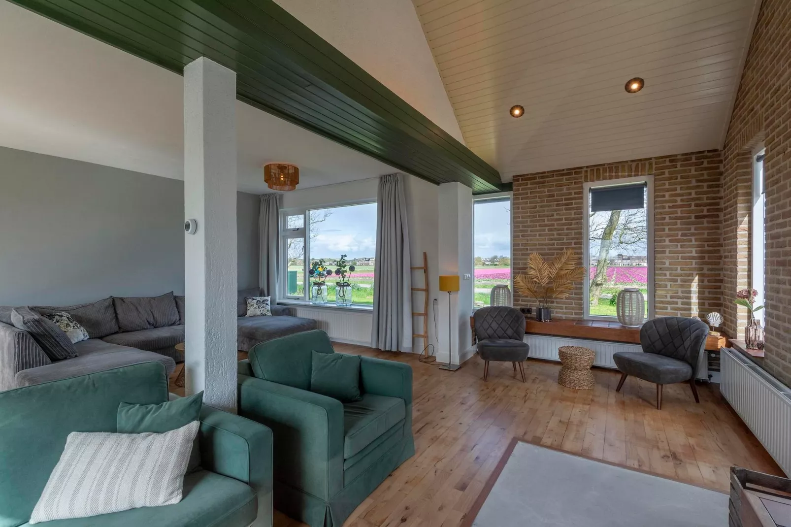 Villa Zuidwester-Wohnzimmer