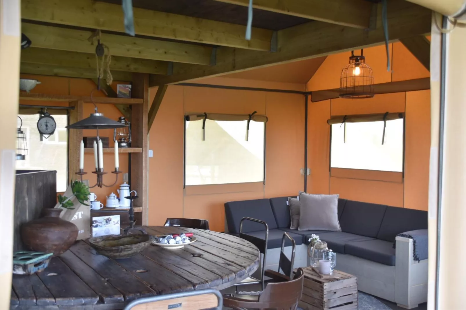 Beach Lodge Groot - Duynpark-Living room