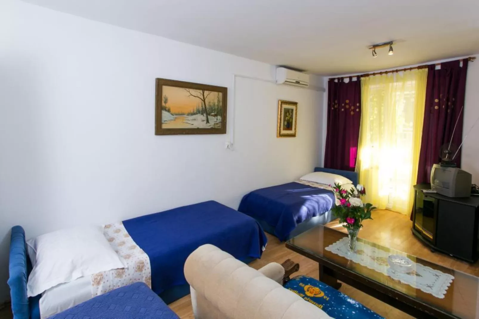 Guest House Kusalo- One Bedroom Apartment with Terrace (Apartman 4)-Chambre