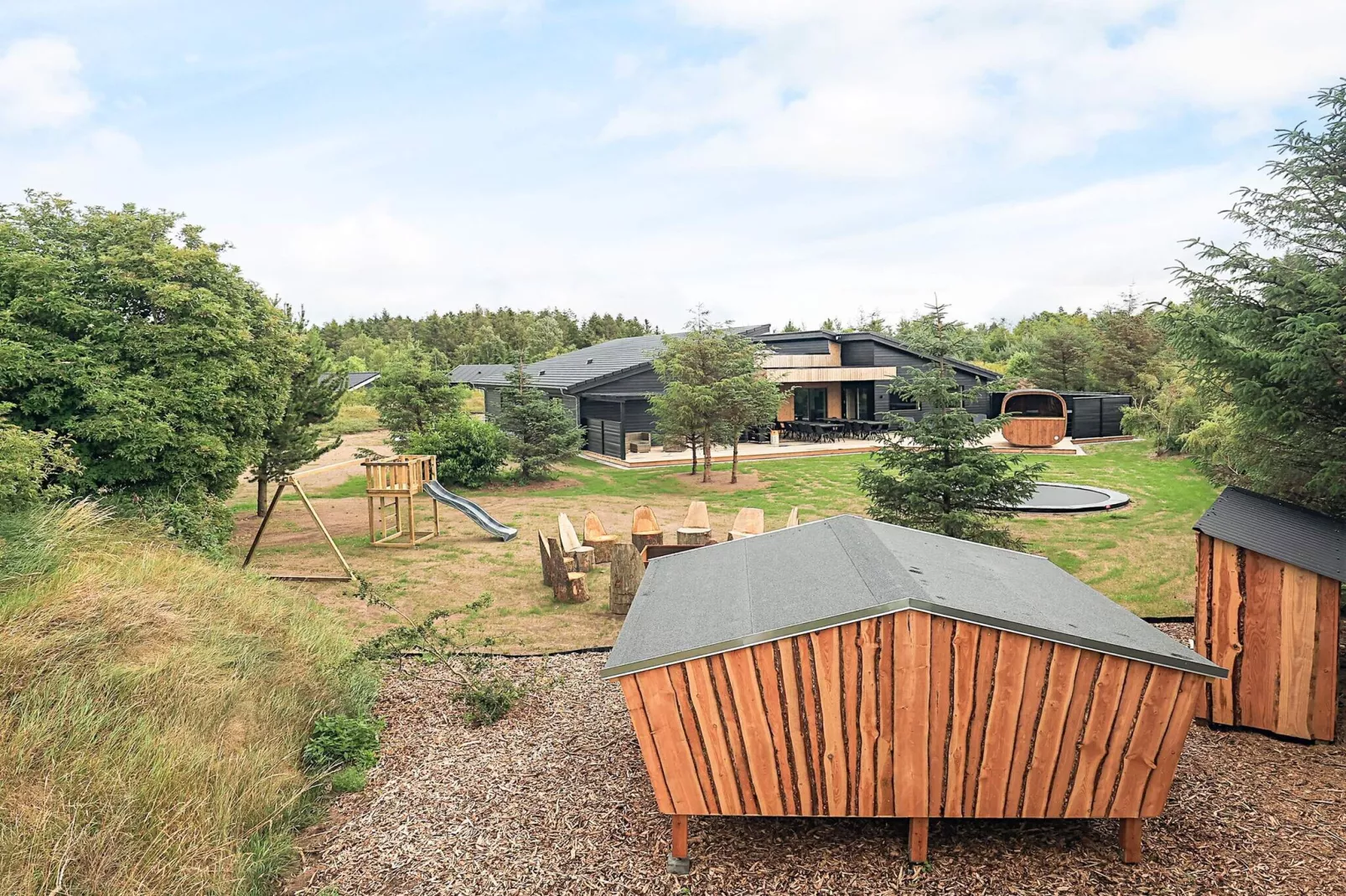 5 star holiday home in Højslev-Outdoor