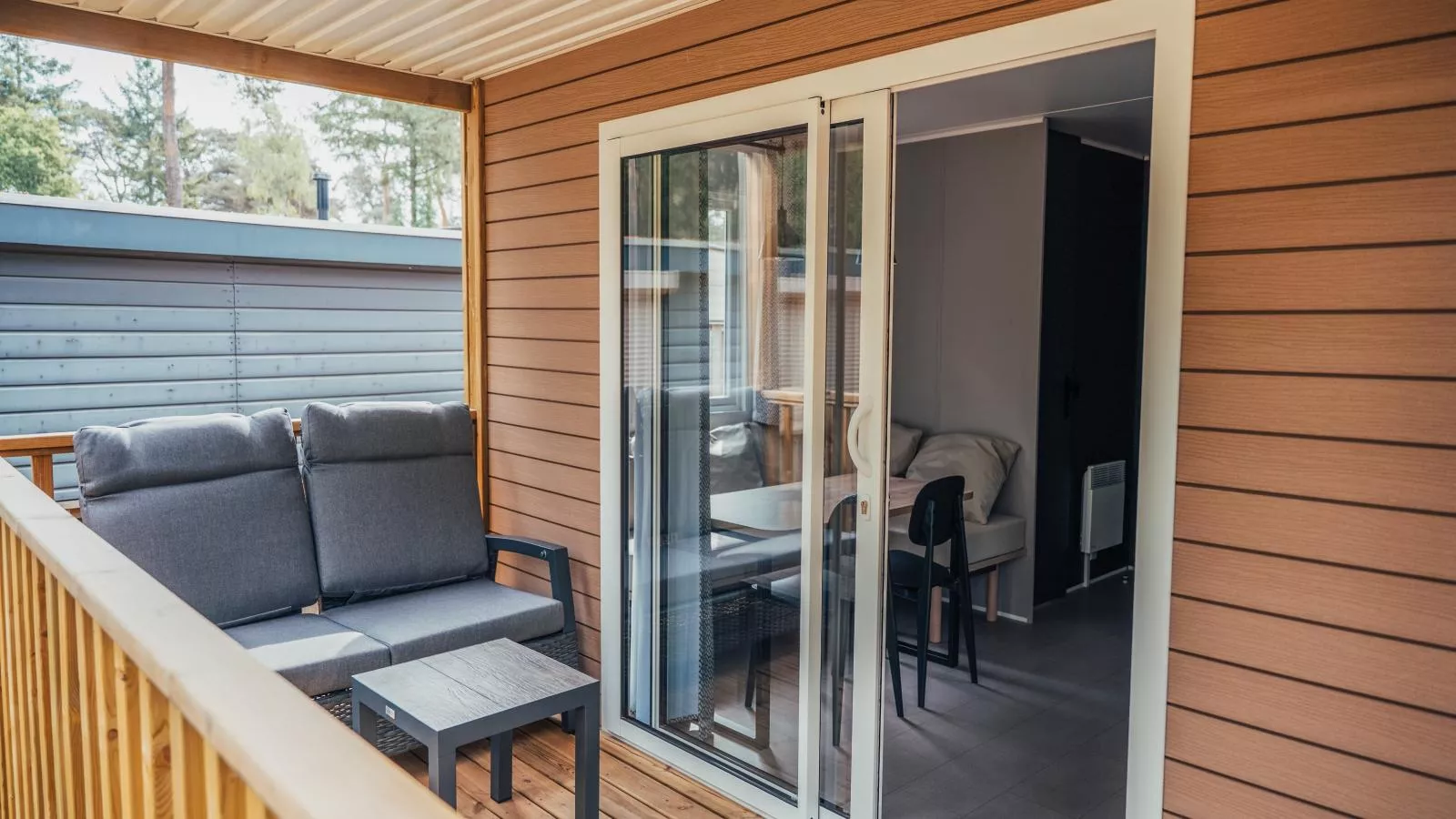 Loggia Wood-Terrasse/Balkon