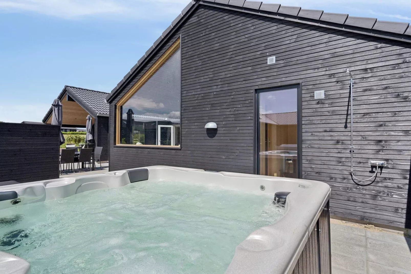 5 Sterne Ferienhaus in Sydals-Wellnessbereich