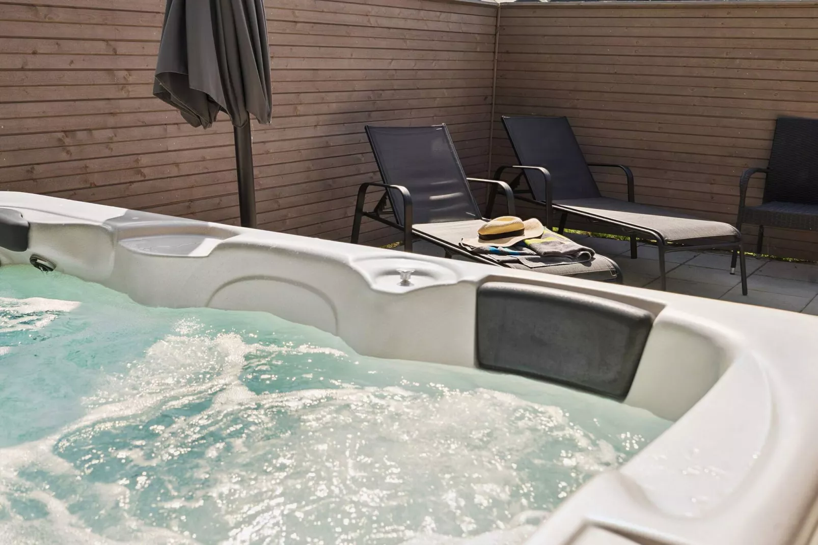 5 Sterne Ferienhaus in Sydals-Wellnessbereich