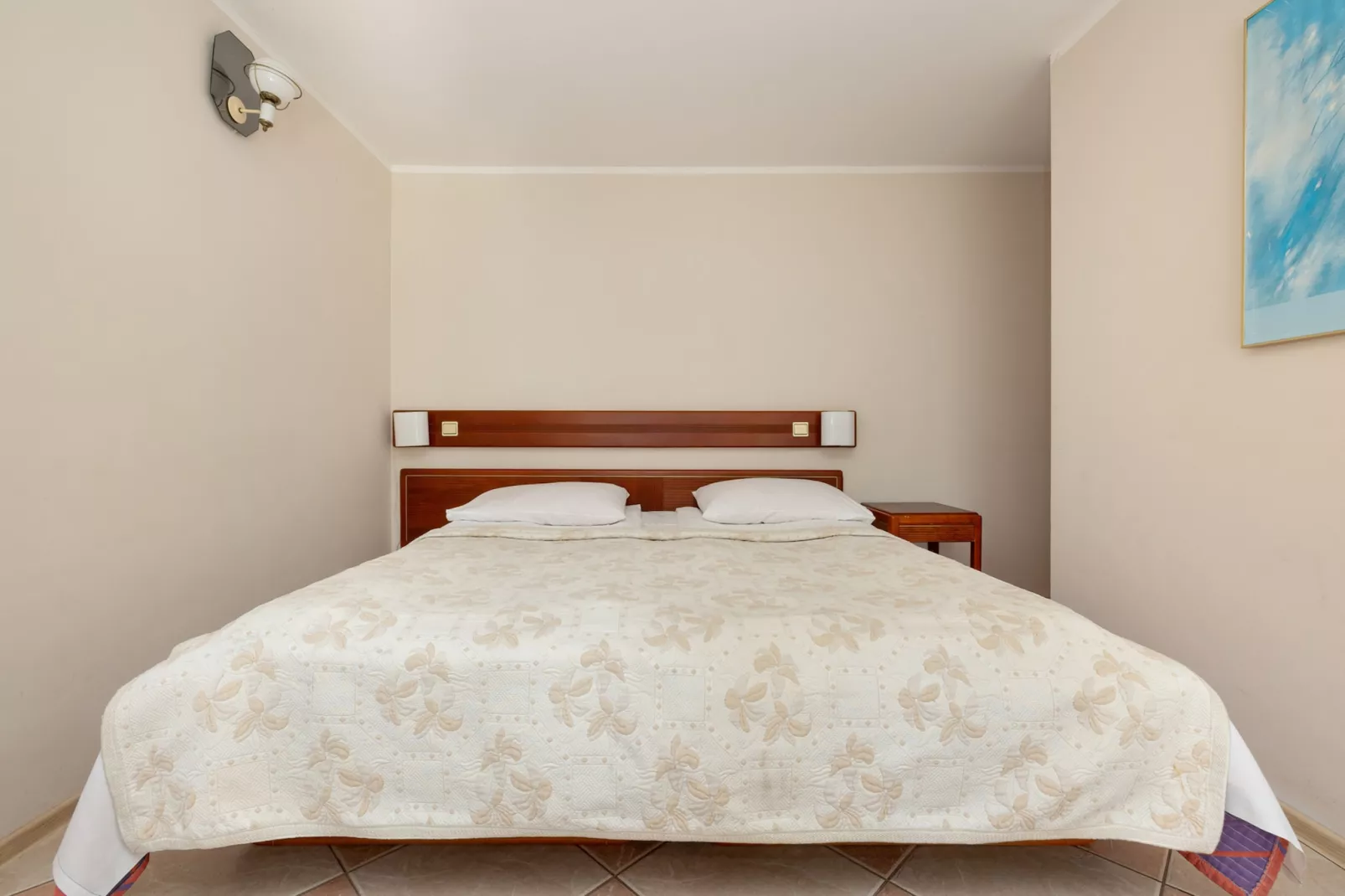 Studio wakacyjne nr 8 dla 2 osób Rewal-Schlafzimmer