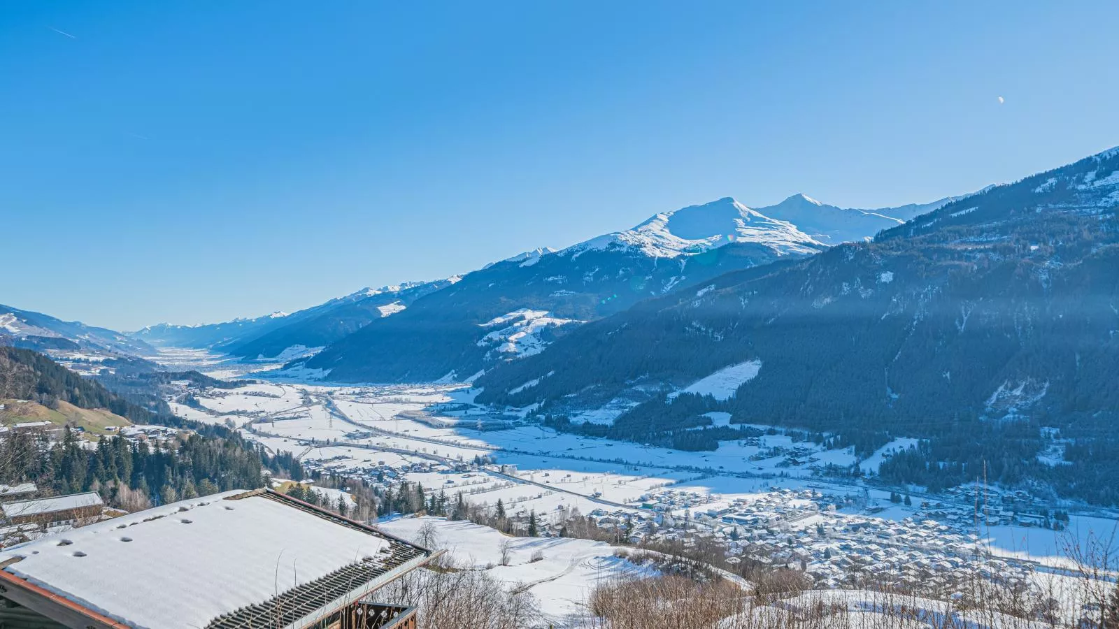 Das Haus am Berg-View in winter