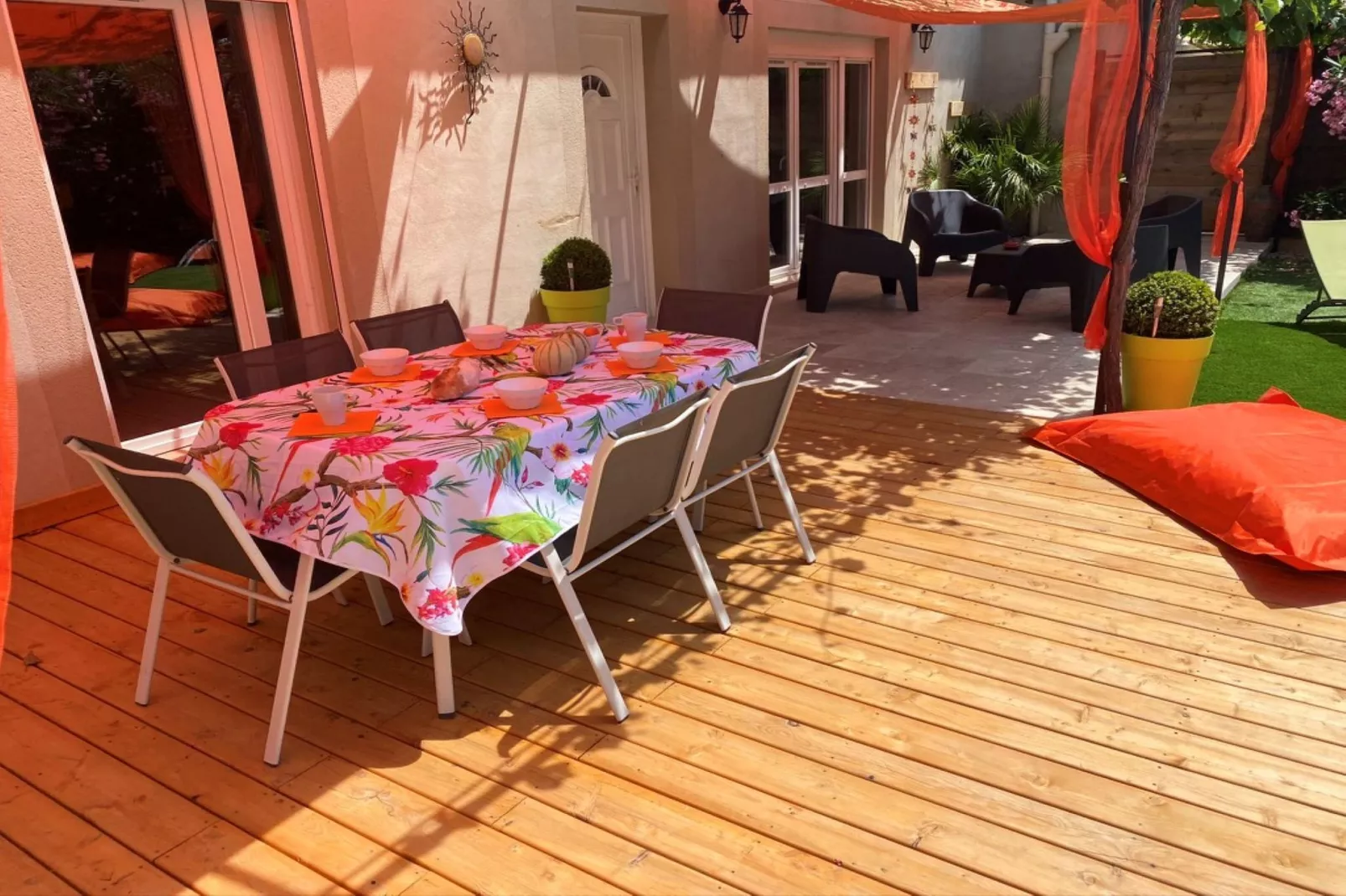 Villa La Treille-Terrasse/Balkon
