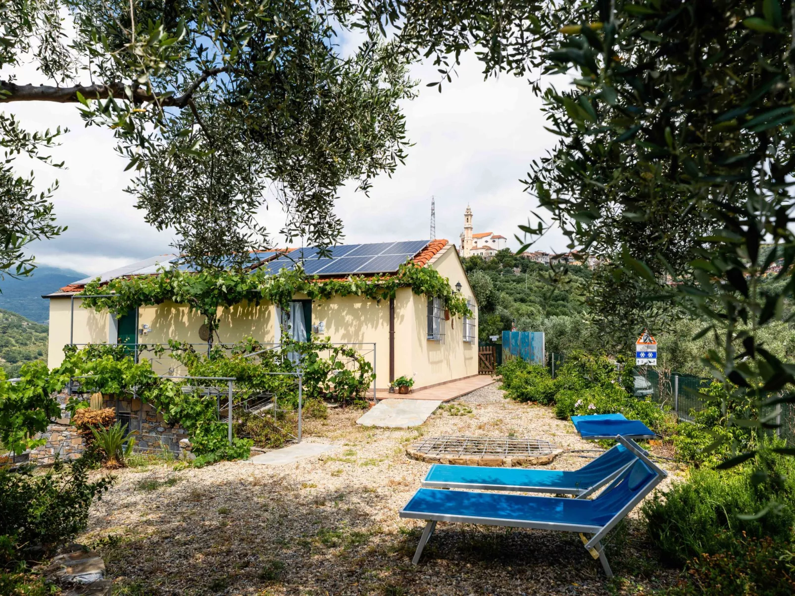 Olive Lodge-Drinnen