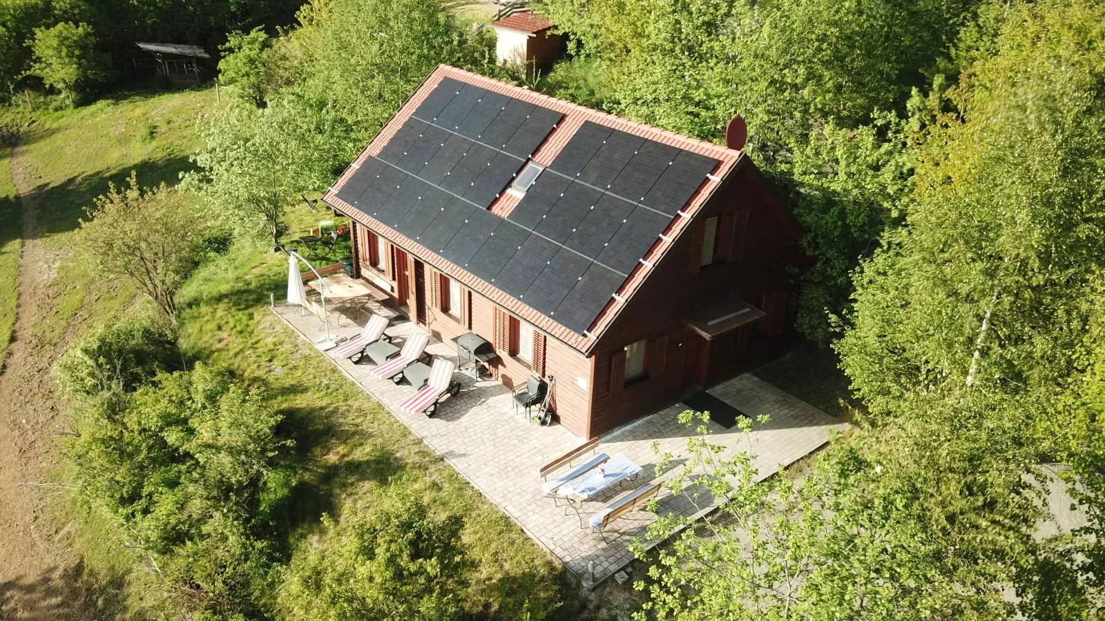 Sternenchalet-Exterior in summer