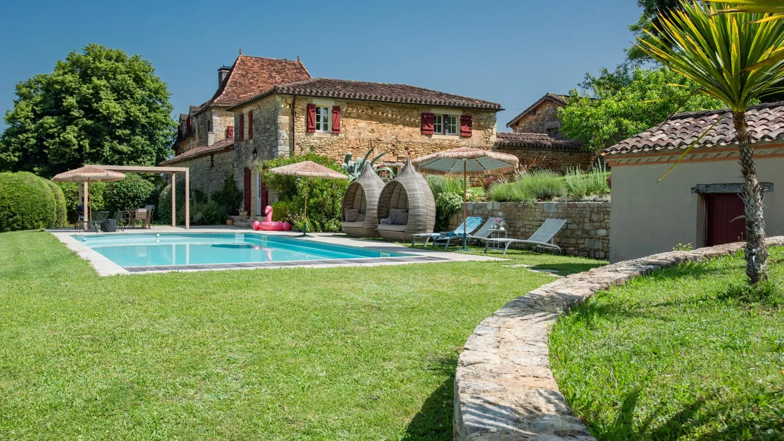 Petit gite Saint Martin le Redon-Swimming pool