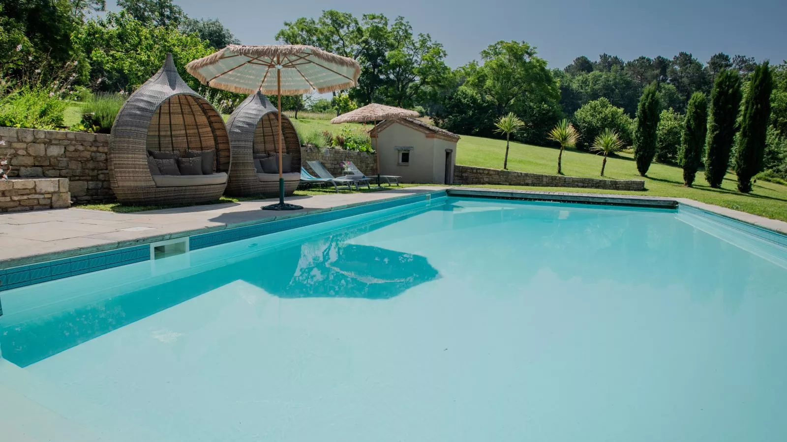 Domaine Saint Martin le Redon-Schwimmbad