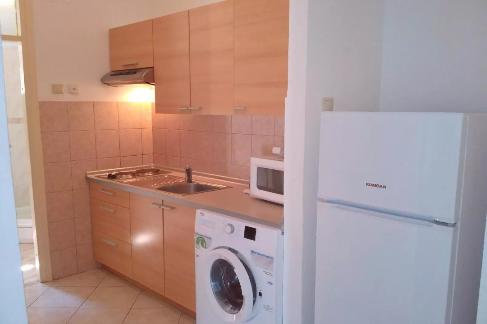 Lumbarda Resort Apartments - Comfort Two-Bedroom Apartment F5-Küche