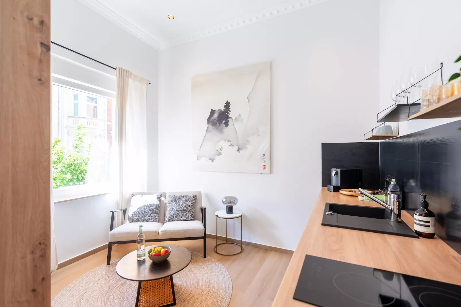 Deluxe Studio mit Kingsize-Bett-Kitchen